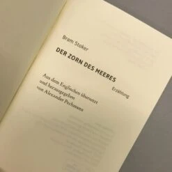 Der Zorn Des Meeres (Stoker, Bram) -Grün Raum Verkaufsgeschäft 29650 Der 20Zorn 20des 20Meeres Stoker 20Bram 4